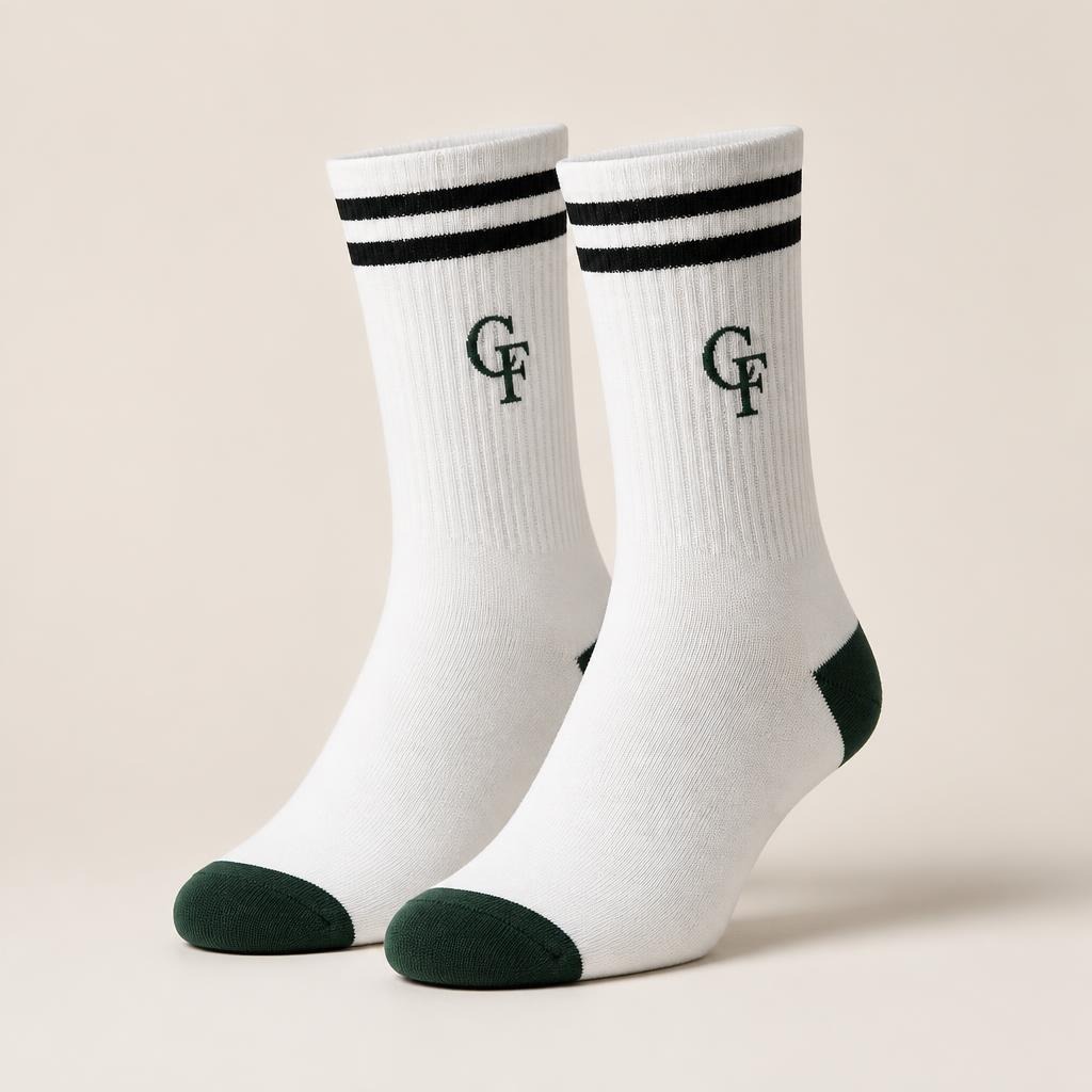 Courtflair Crew socks — Signature Luxury